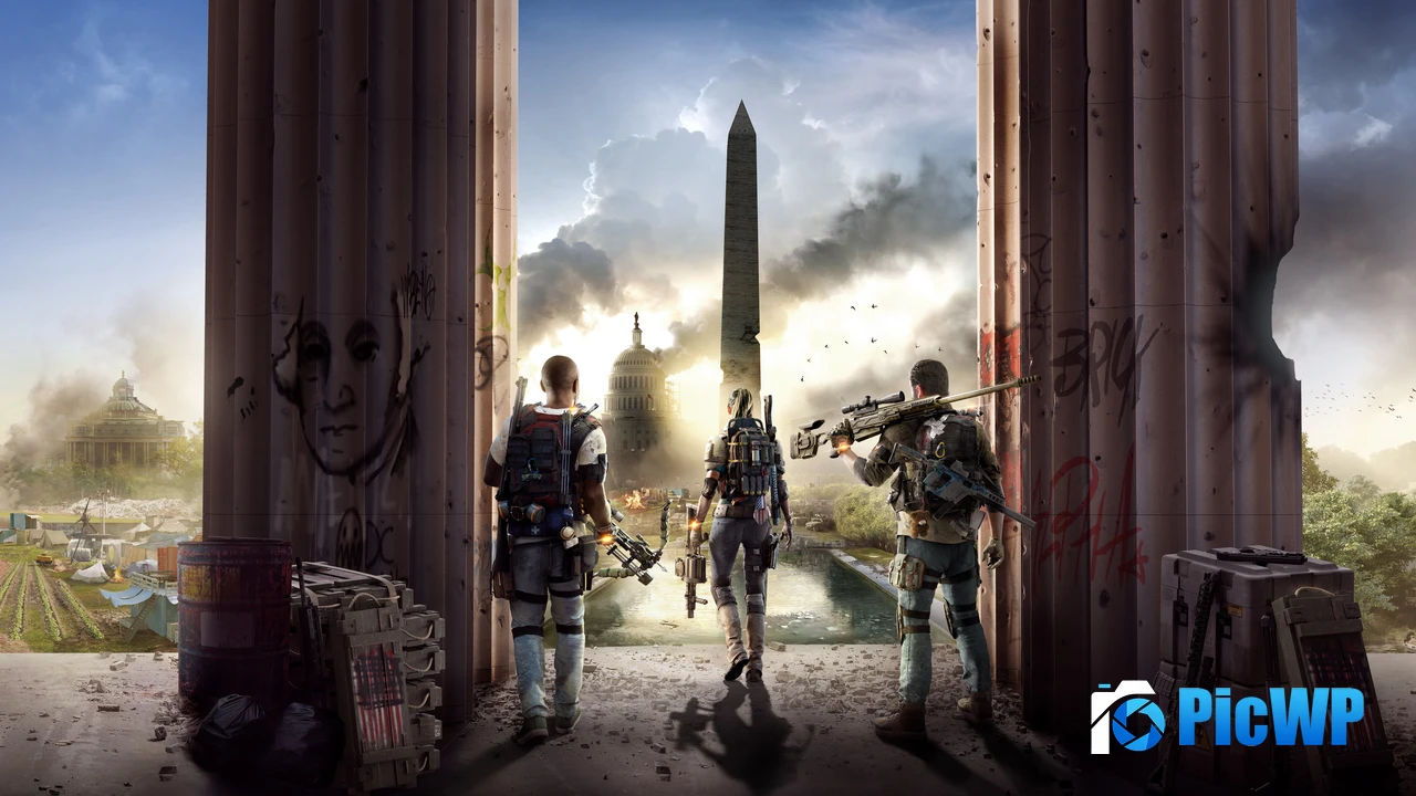 Tom Clancy's The Division 2 Key Art 4K PC Wallpaper