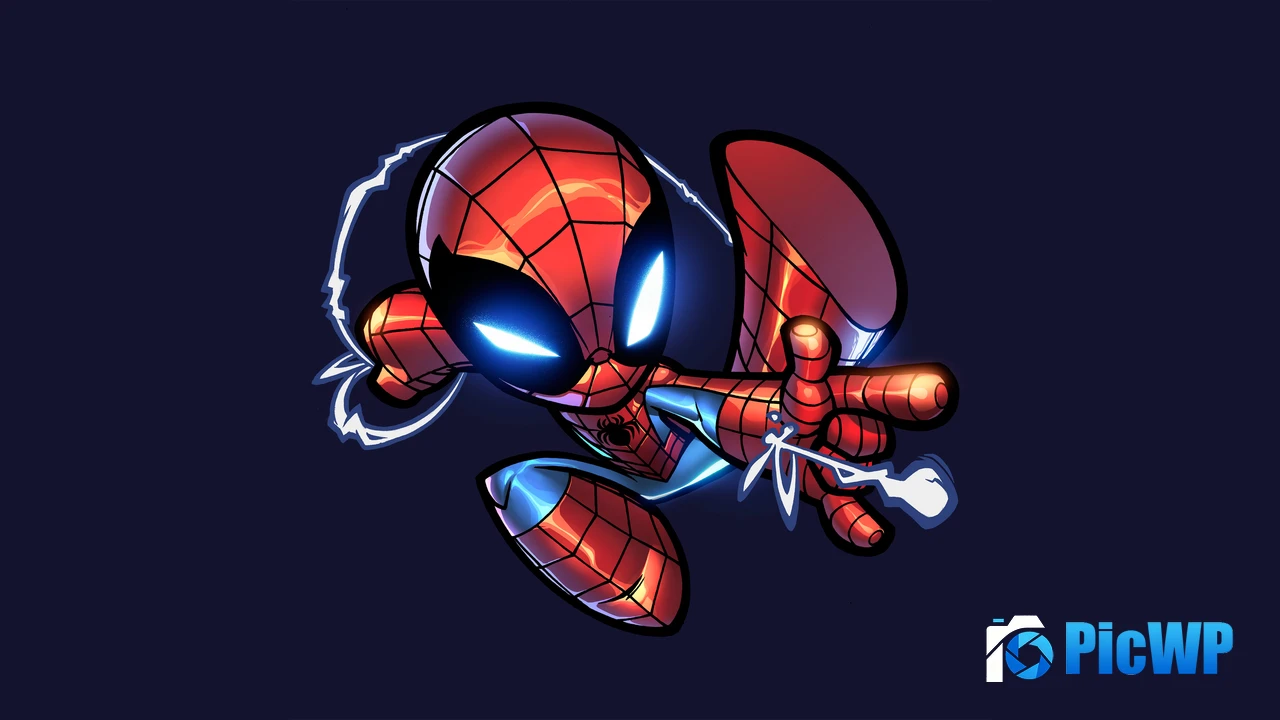 Spider-Man Chibi 4K PC Wallpaper