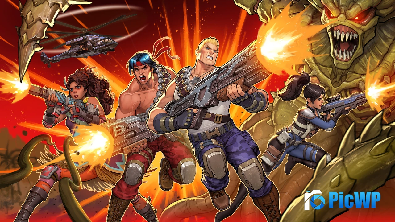 Contra: Operation Galuga 2024 Games 4K PC Wallpaper