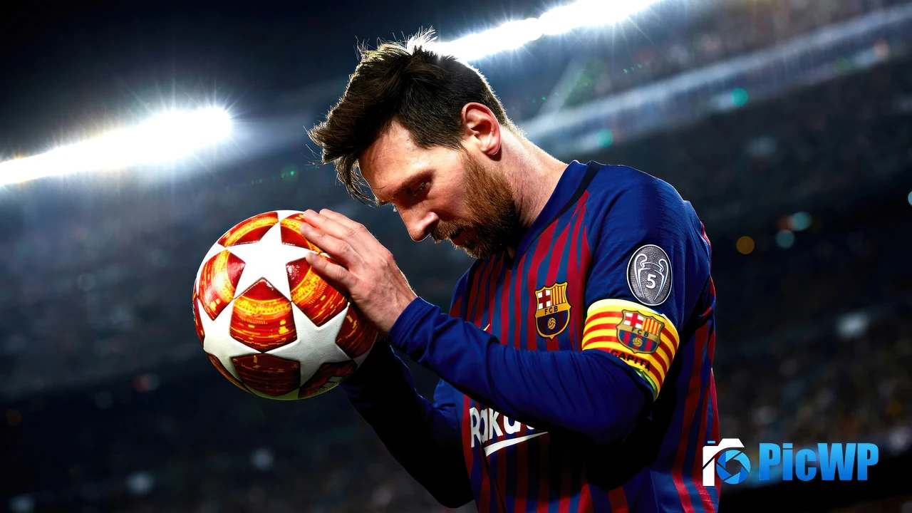 Lionel Messi FCB 4K PC Wallpaper