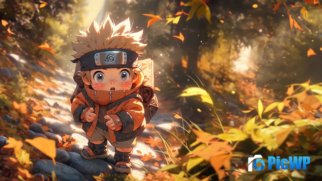 Naruto Uzumaki Autumn 4K PC Wallpaper
