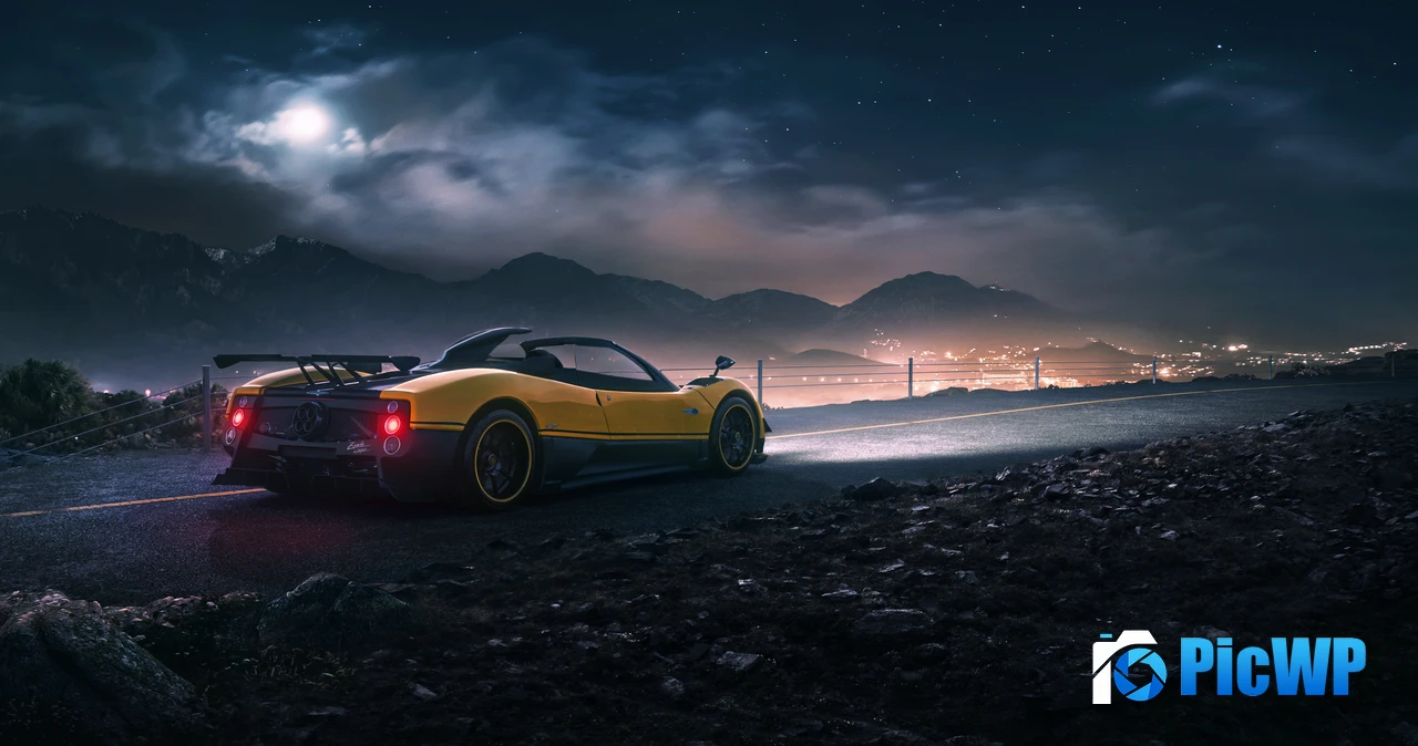 Pagani Zonda Cinque CGI 4K PC Wallpaper