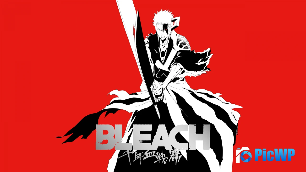 Bleach: Thousand-Year Blood War Red background 4K PC Wallpaper