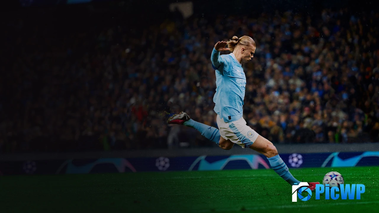 Erling Haaland FC 24 4K PC Wallpaper