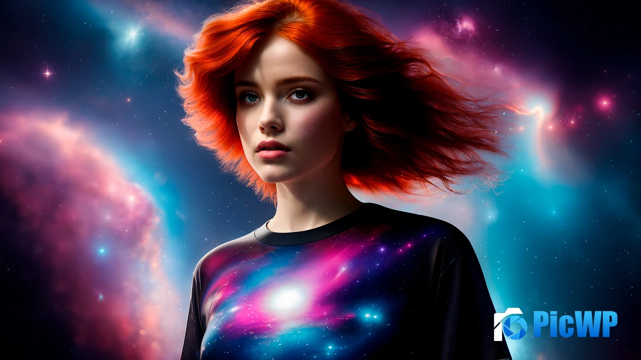Teen girl AI art 4K PC Wallpaper