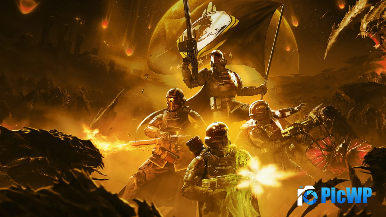 Helldivers 2 2024 Games 4K PC Wallpaper