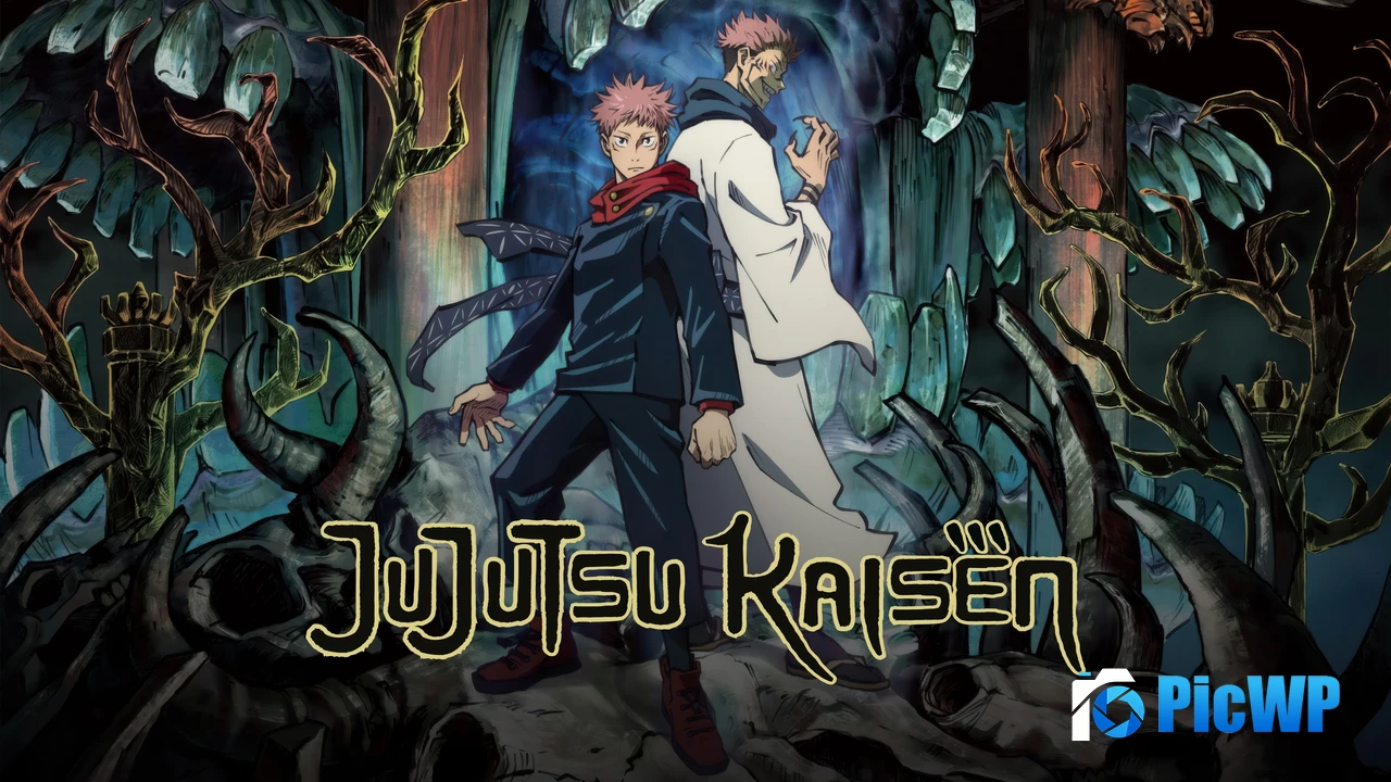 Jujutsu Kaisen Anime poster 4K PC Wallpaper