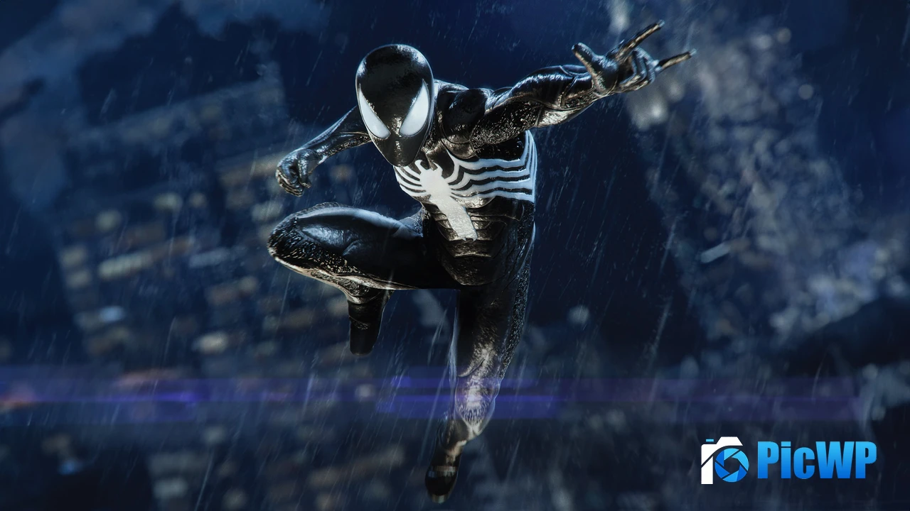 Symbiote Spider-Man 4K PC Wallpaper