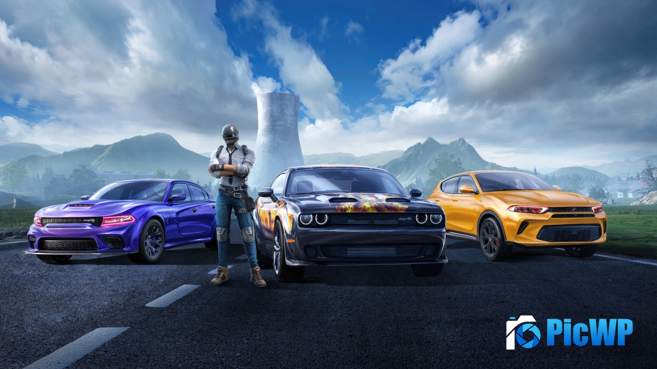 PUBG Mobile x Dodge 2023 4K PC Wallpaper