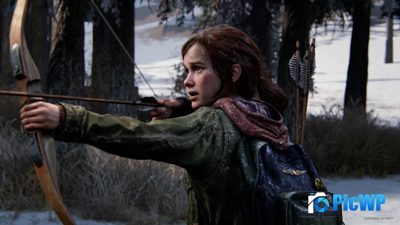 The Last of Us Part 1 Ellie Williams 4K PC Wallpaper