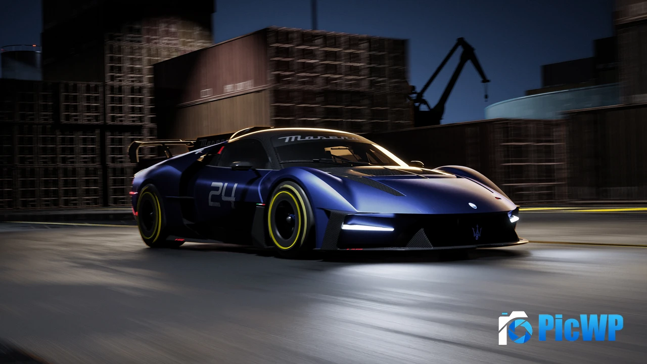 Maserati MCXtrema Race cars 4K PC Wallpaper