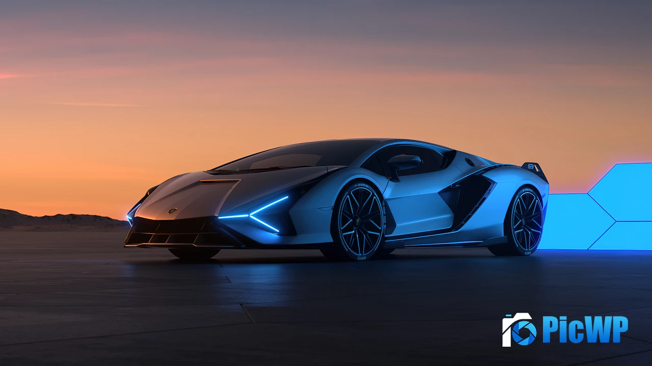 Lamborghini Sian CGI 4K PC Wallpaper