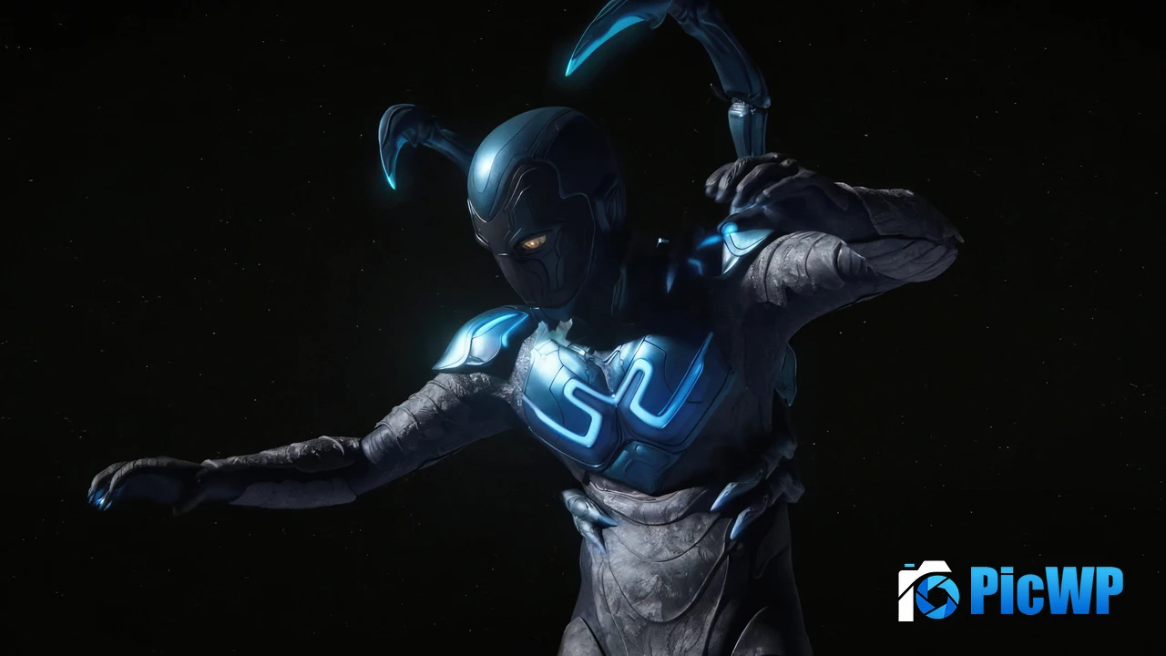 Blue Beetle Armor 4K PC Wallpaper
