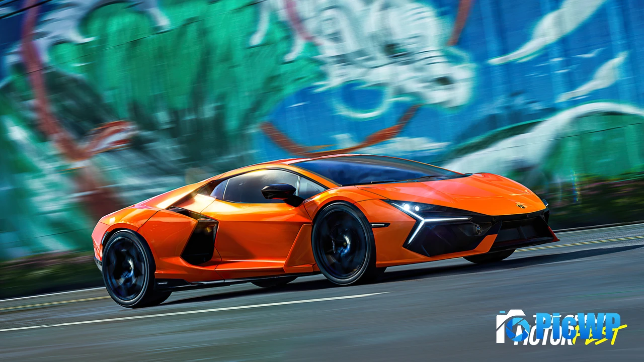 Lamborghini Revuelto in The Crew Motorfest 4K PC Wallpaper