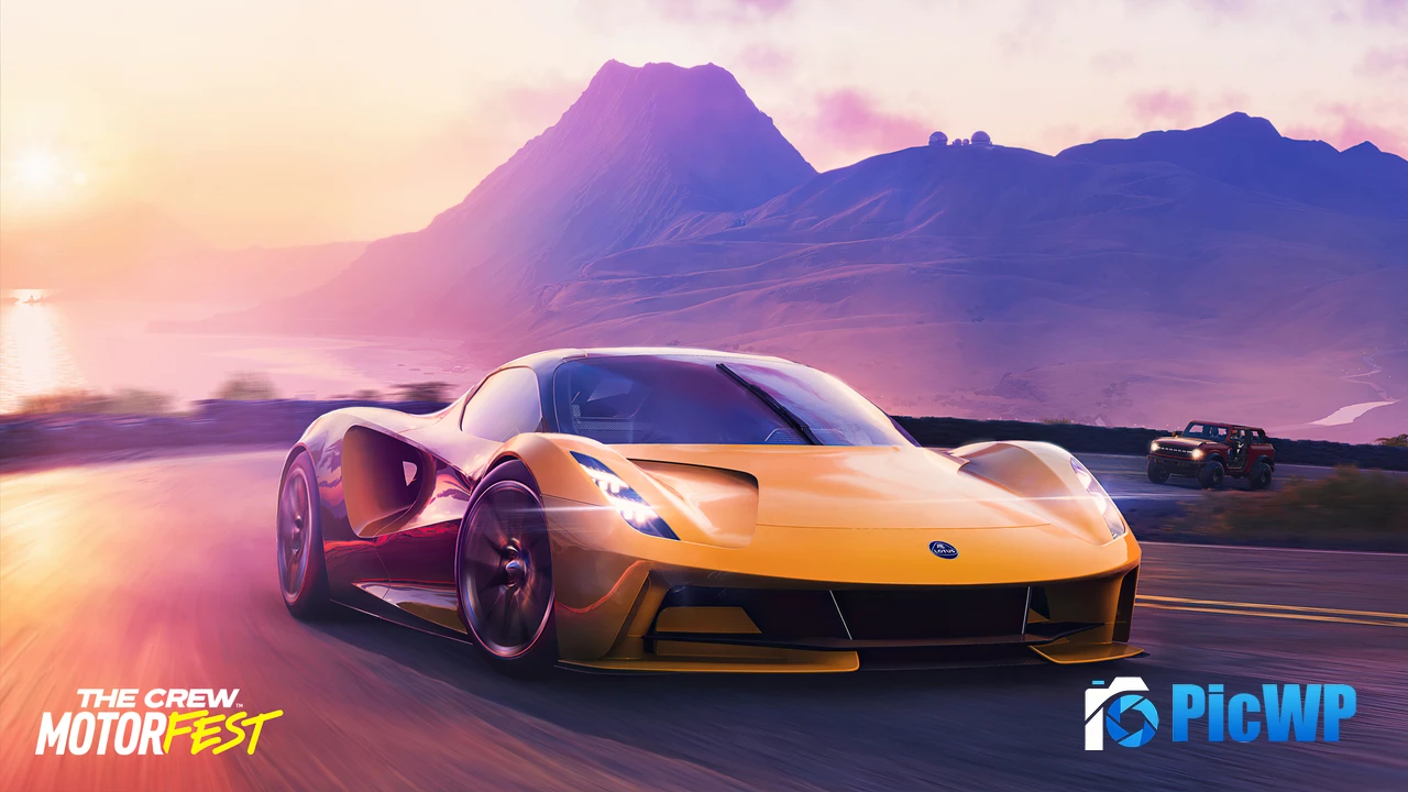 Lotus Evija The Crew Motorfest 4K PC Wallpaper