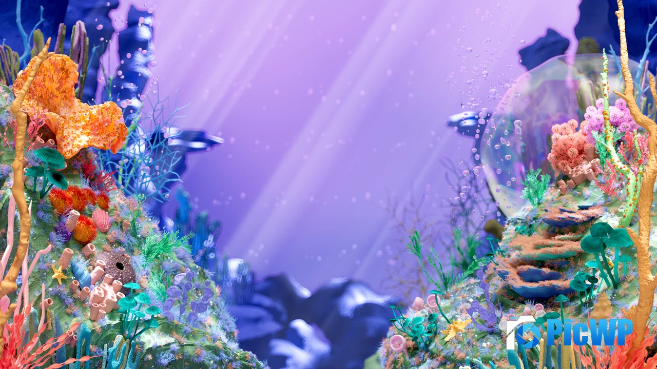 Aesthetic Underwater 4K PC Wallpaper