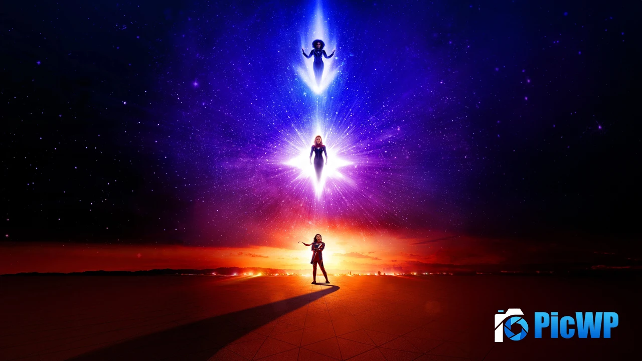 The Marvels 2023 Movies 4K PC Wallpaper