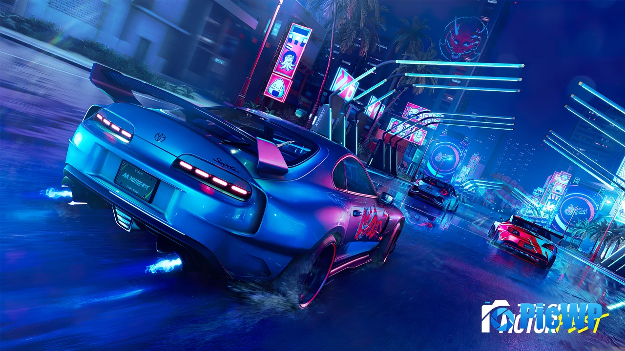 Toyota Supra The Crew Motorfest 4K PC Wallpaper
