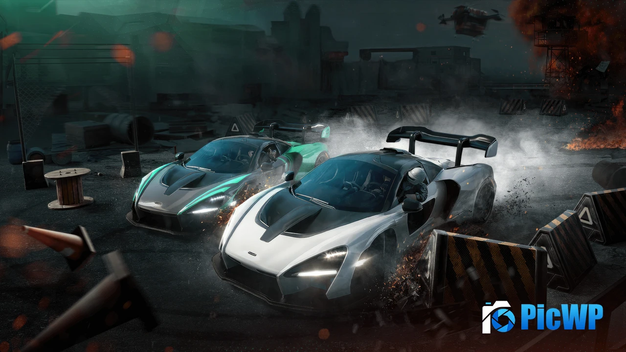 McLaren Senna PUBG 4K PC Wallpaper