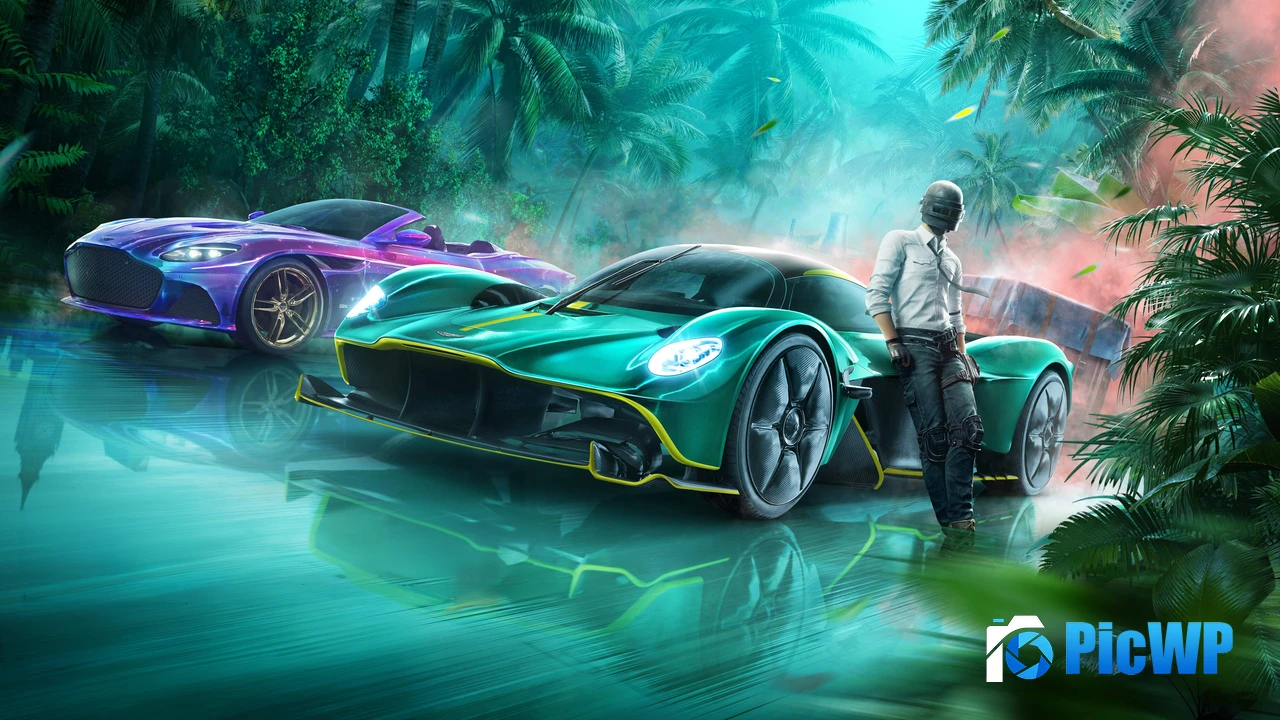 Aston Martin Valkyrie PUBG MOBILE 4K PC Wallpaper