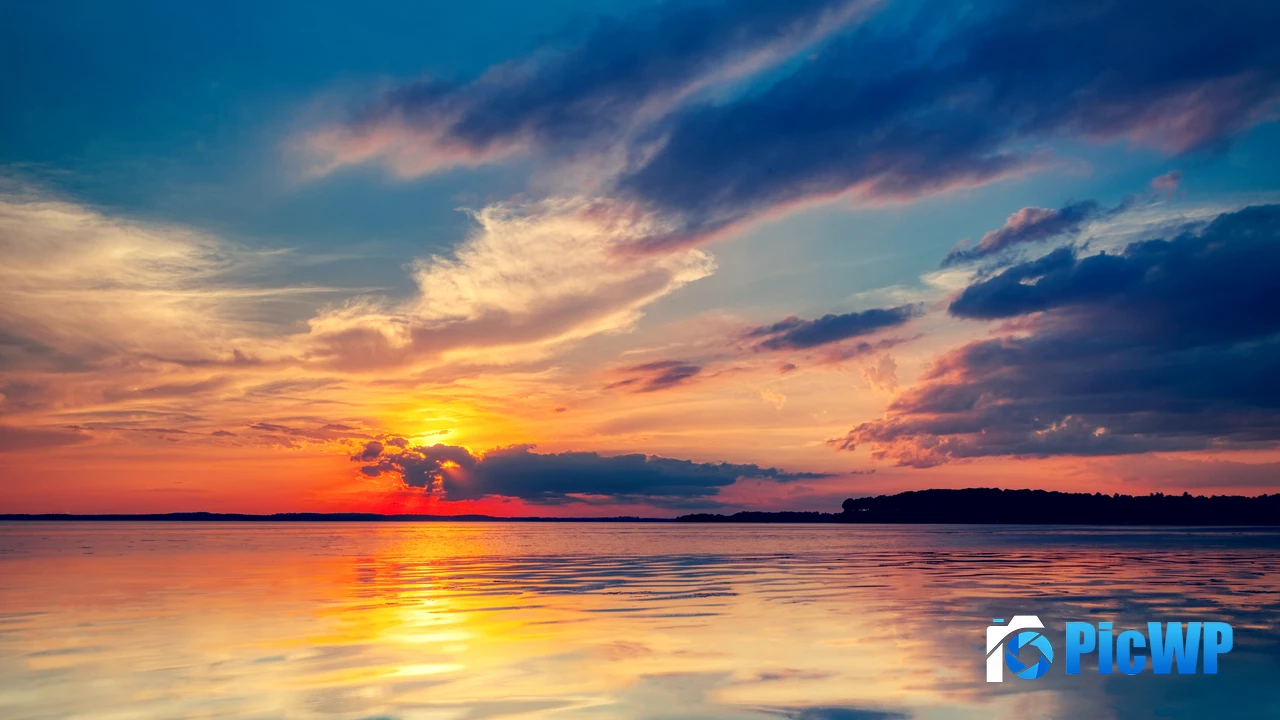 Lake Mendota Sunset 4K PC Wallpaper