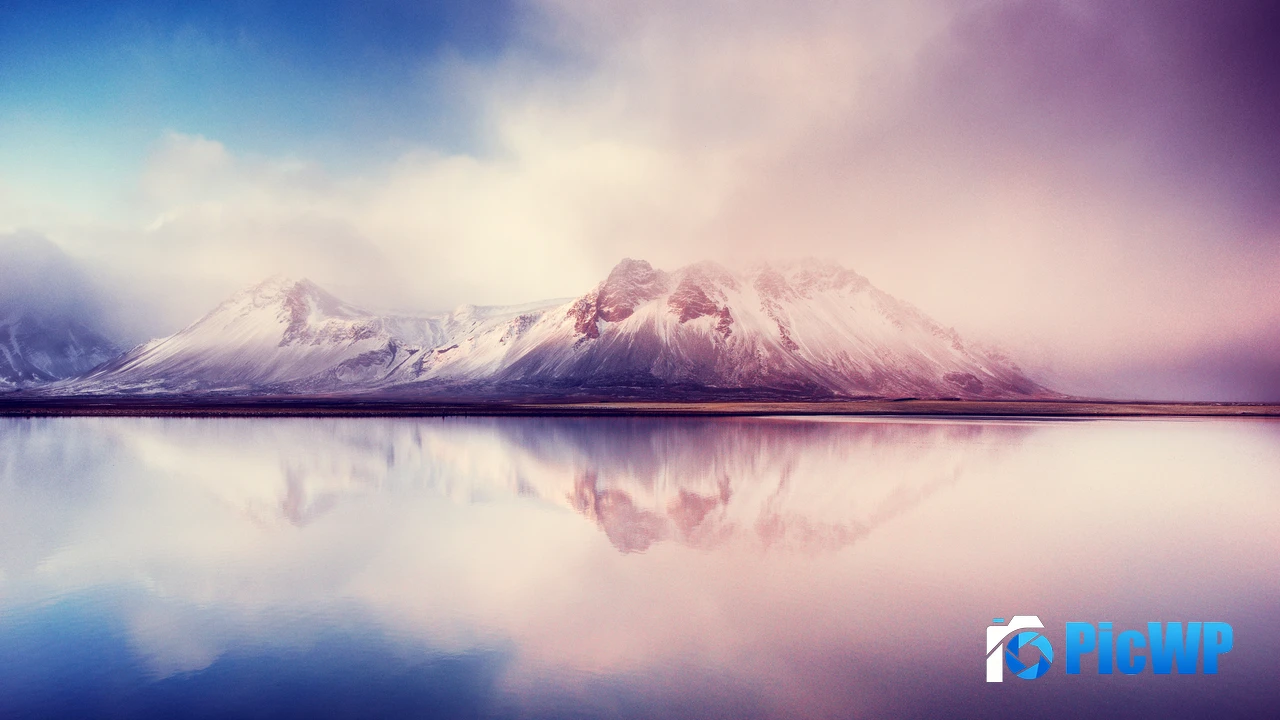 Mountains Aesthetic 4K PC Wallpaper
