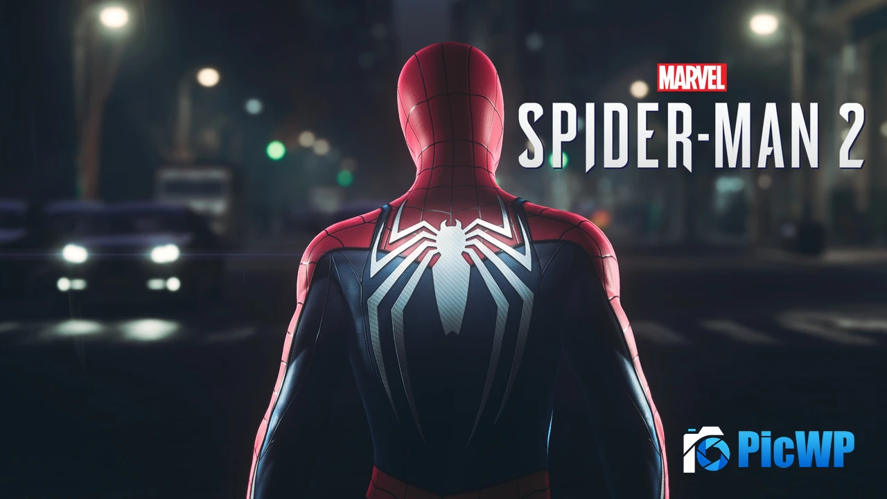Marvel's Spider-Man 2 Advanced suit 4K PC Wallpaper