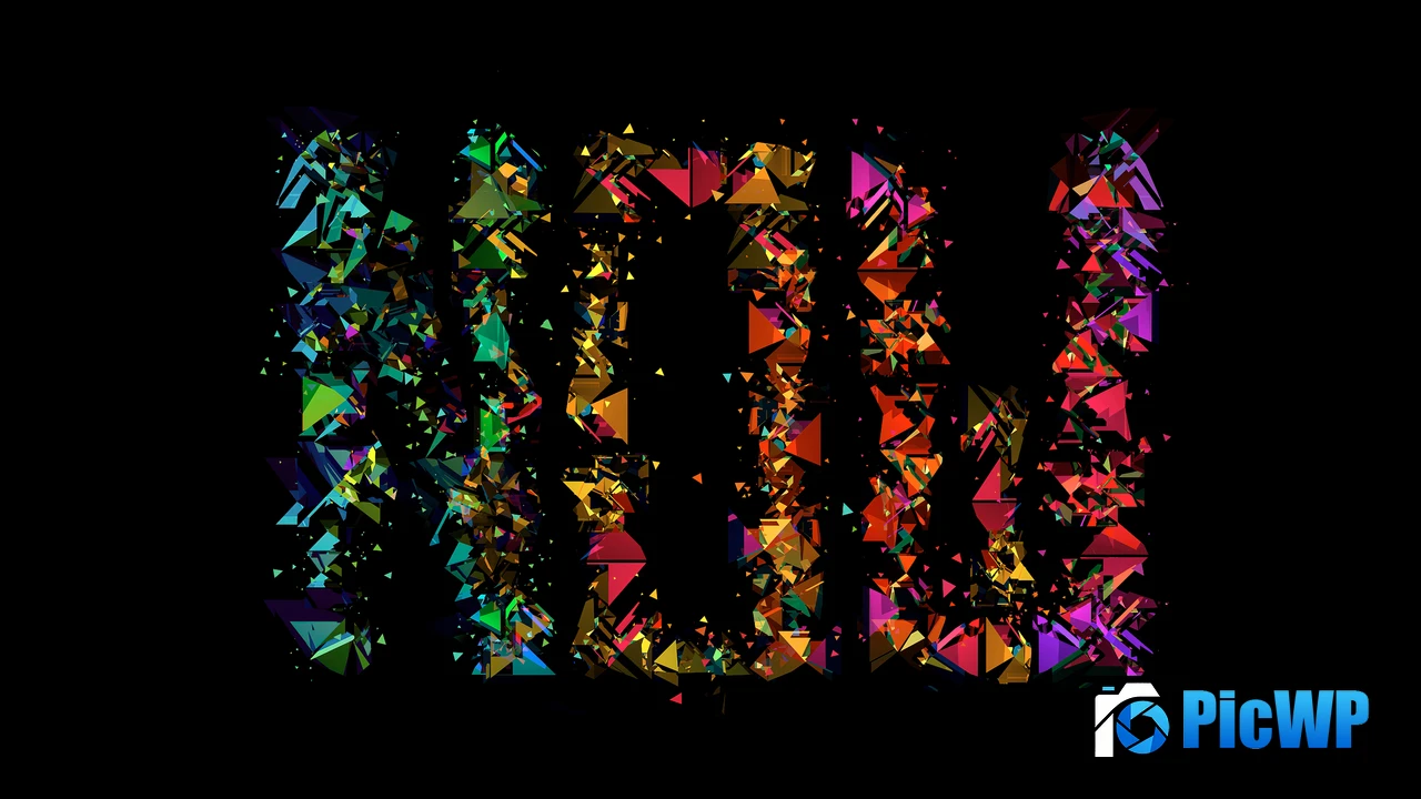 Now Typography 4K PC Wallpaper