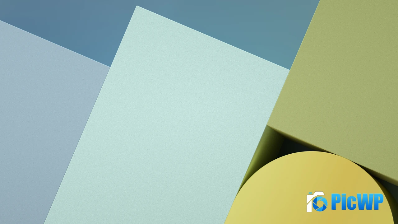 Shapes 3D 4K PC Wallpaper