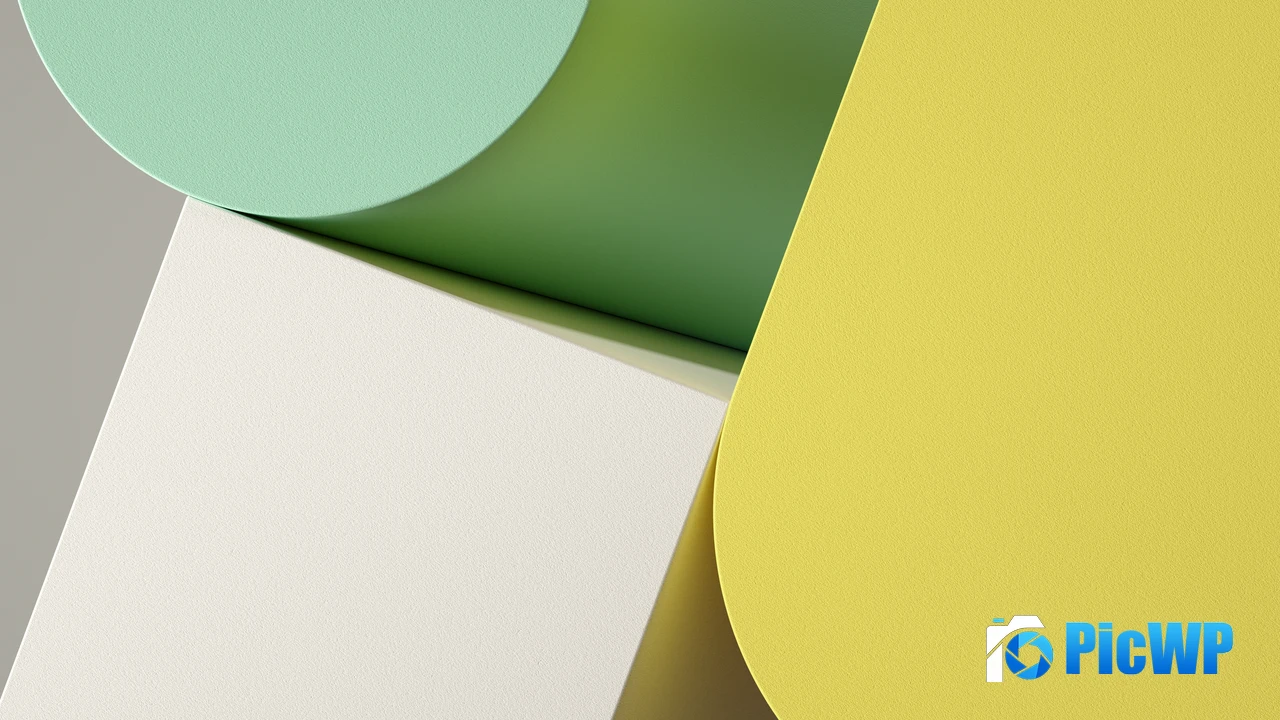 3D Art Geometric 4K PC Wallpaper