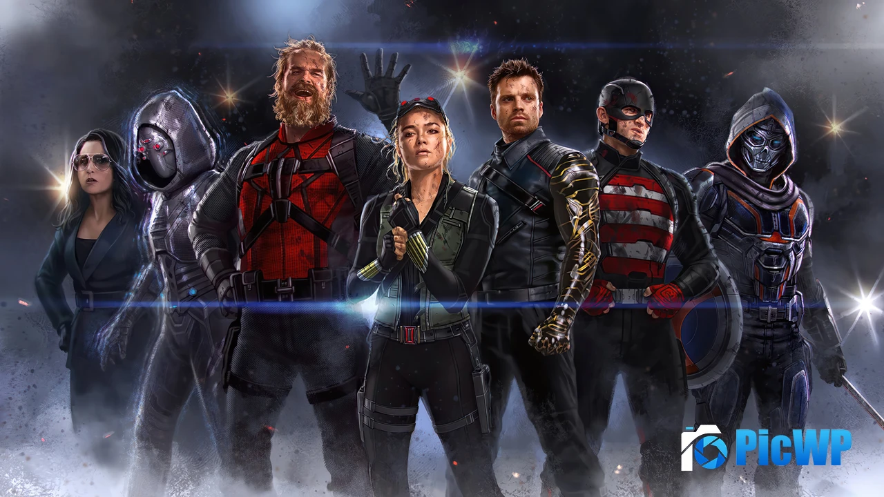 Thunderbolts Marvel Cinematic Universe 4K PC Wallpaper