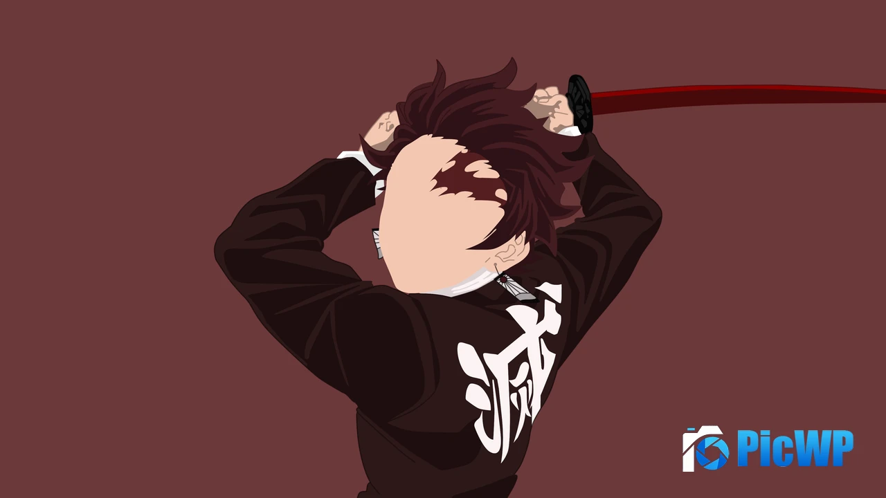 Tanjiro Kamado Faceless 4K PC Wallpaper