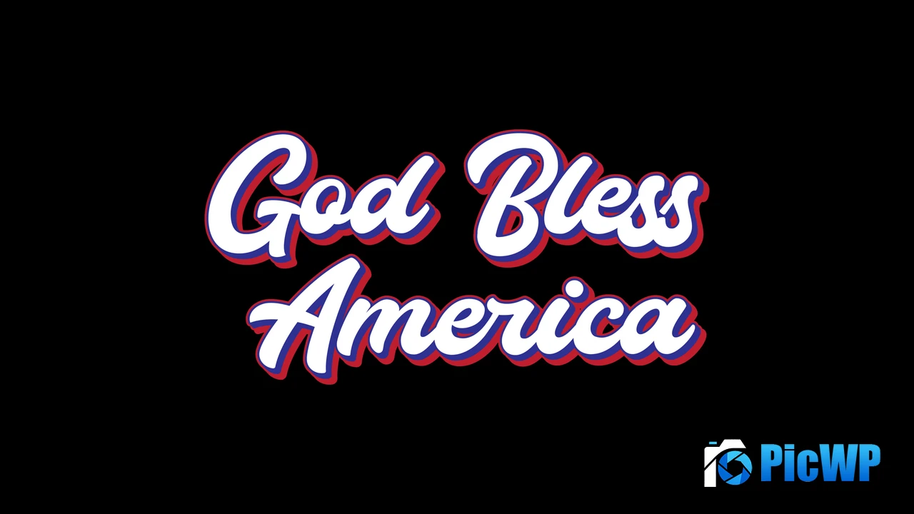 God Bless America 4th of July 4K PC Wallpaper