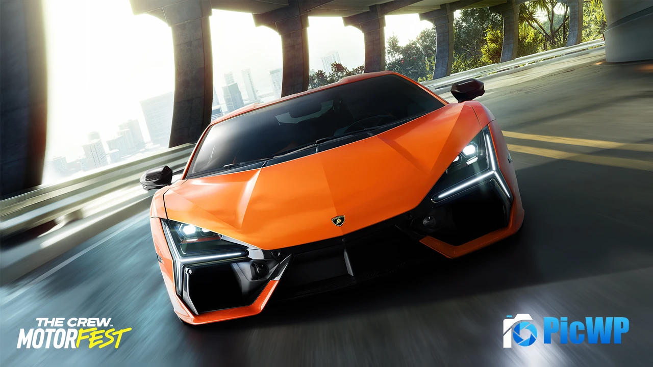 Lamborghini Revuelto The Crew Motorfest 4K PC Wallpaper