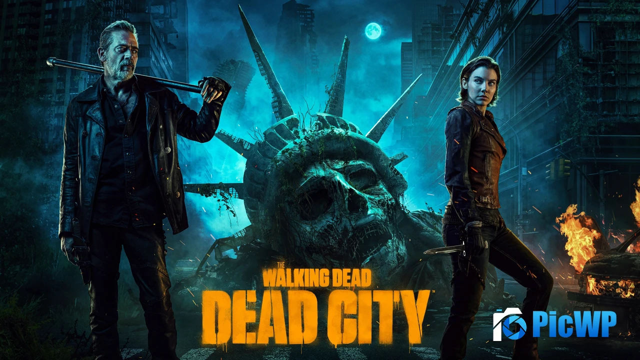 The Walking Dead: Dead City Lauren Cohan 4K PC Wallpaper