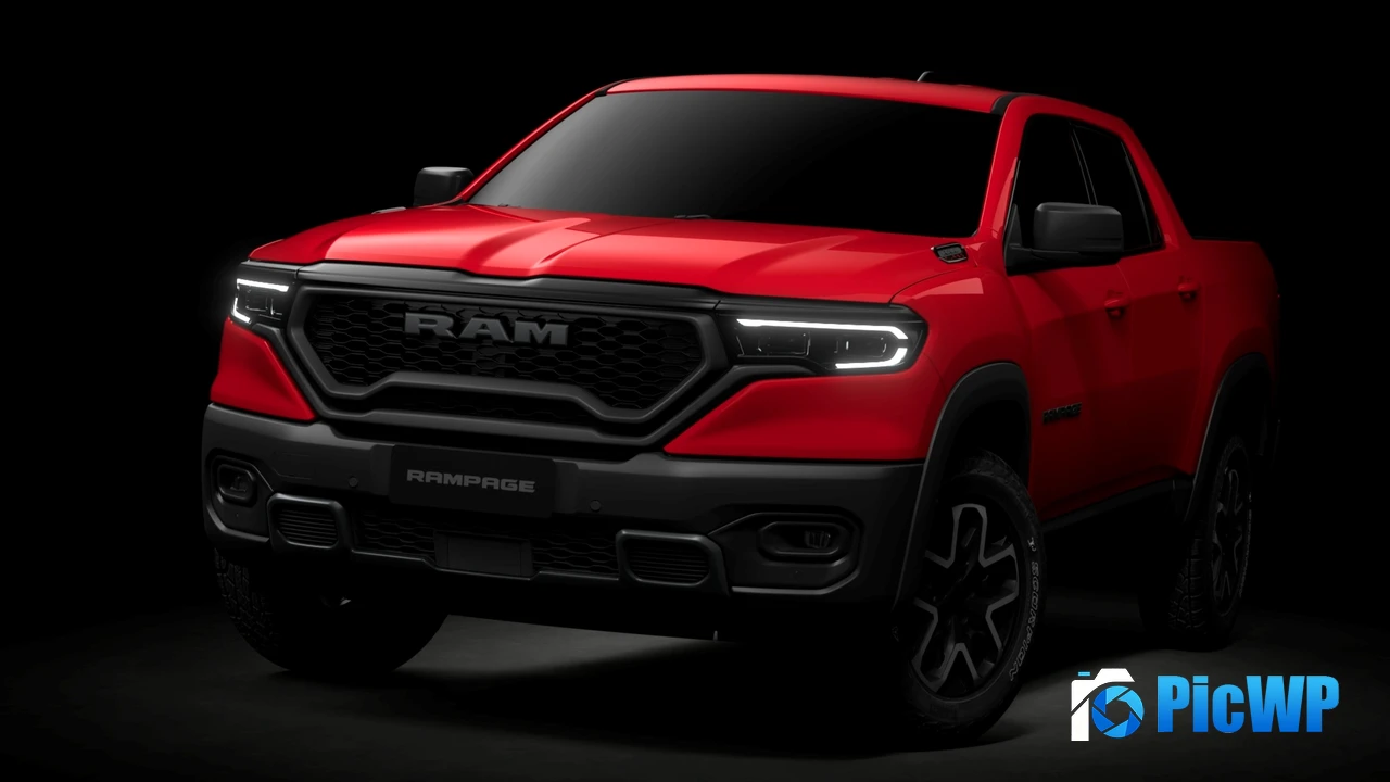 Ram Rampage Rebel pickup truck 4K PC Wallpaper
