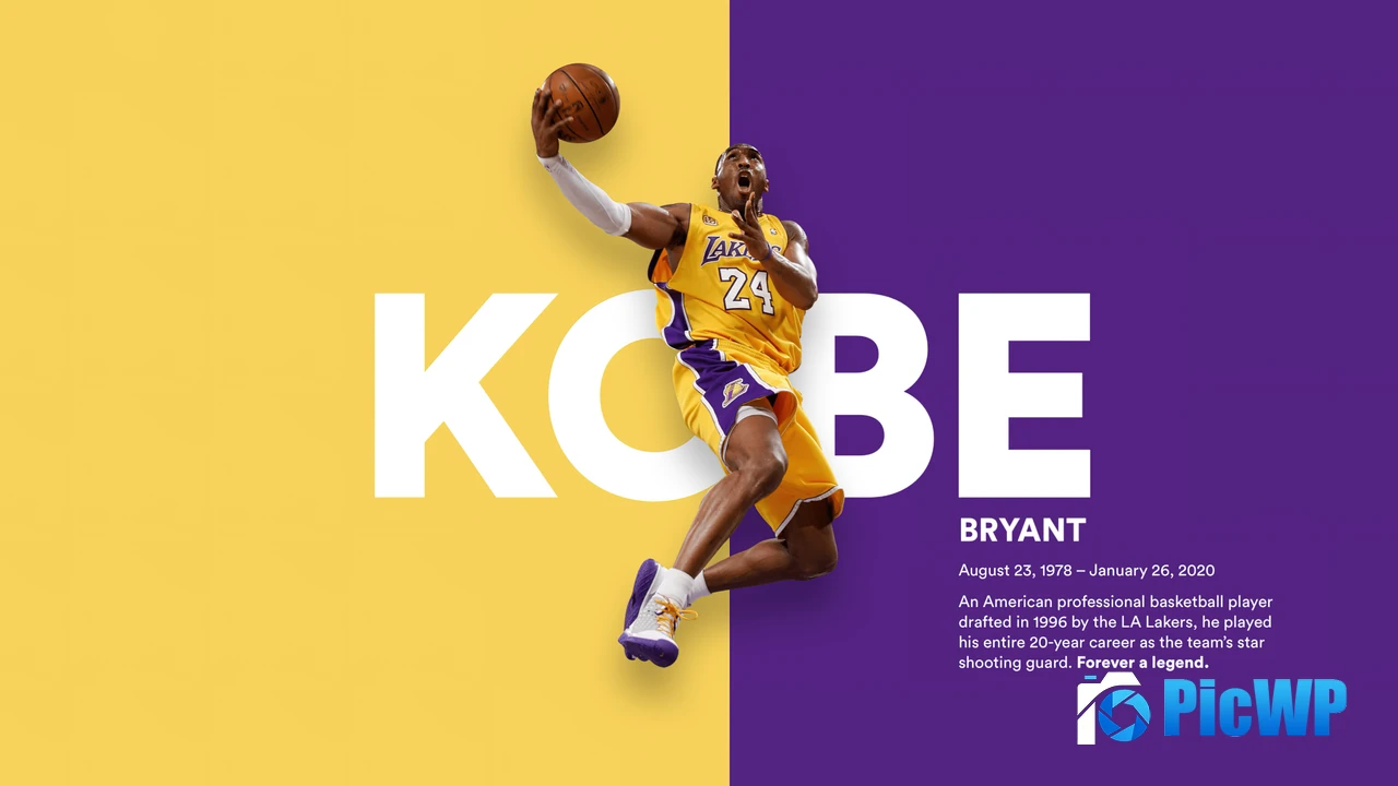 Kobe Bryant Tribute 4K PC Wallpaper