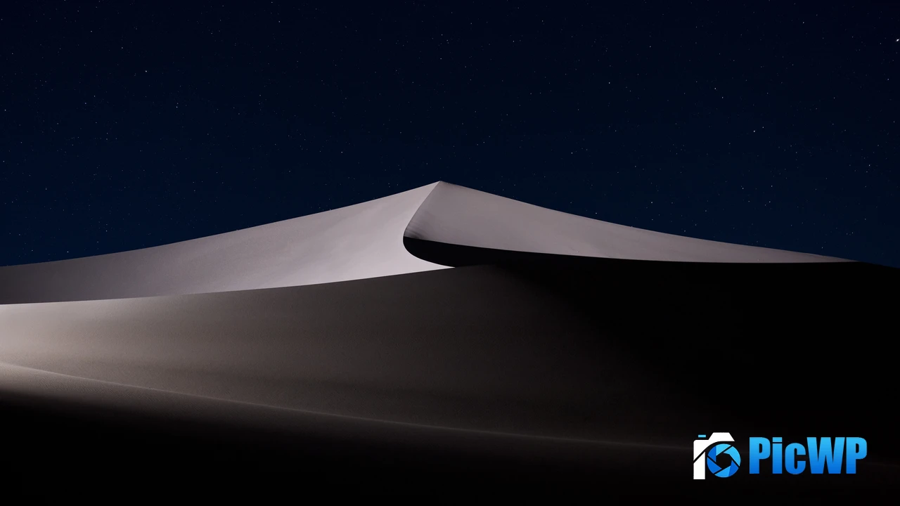 macOS Mojave Starry sky 4K PC Wallpaper