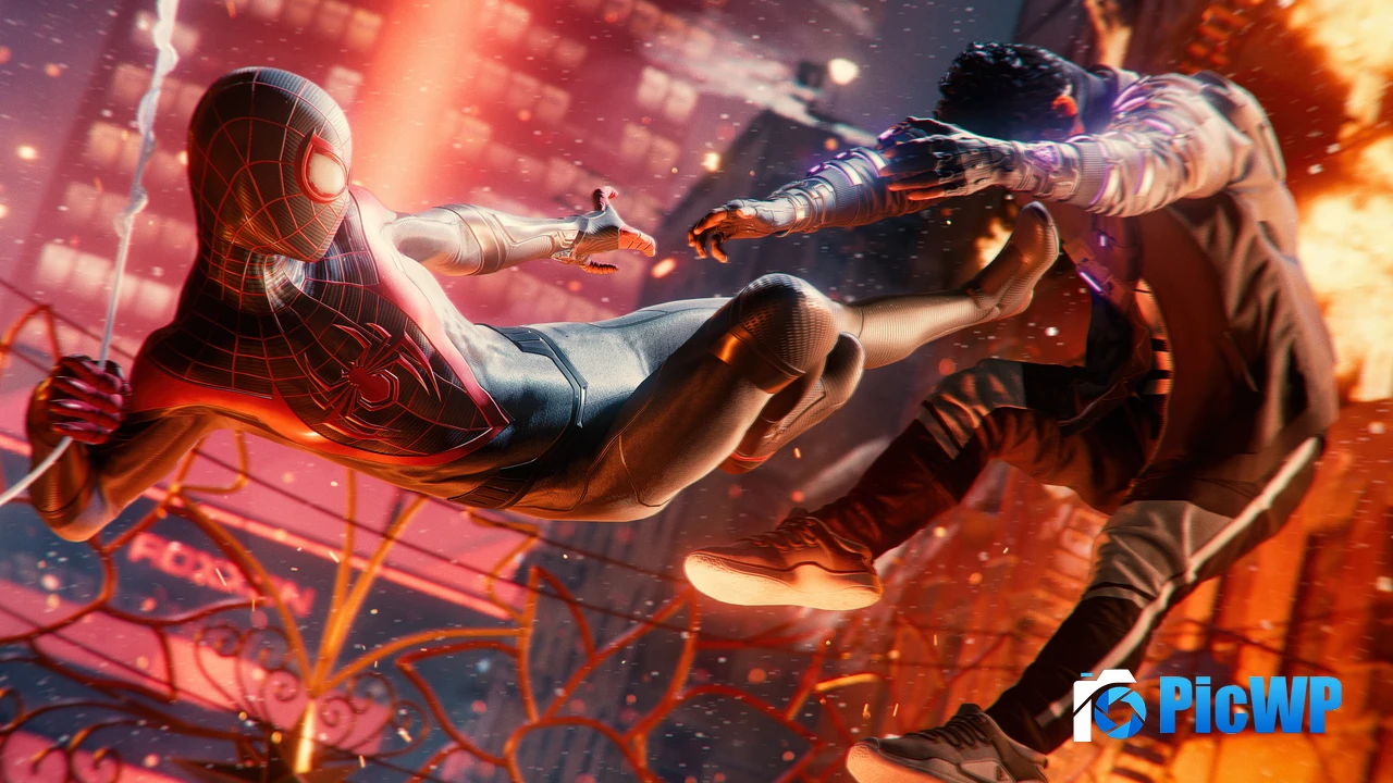 Spider-Man: Miles Morales Simon Krieger 4K PC Wallpaper