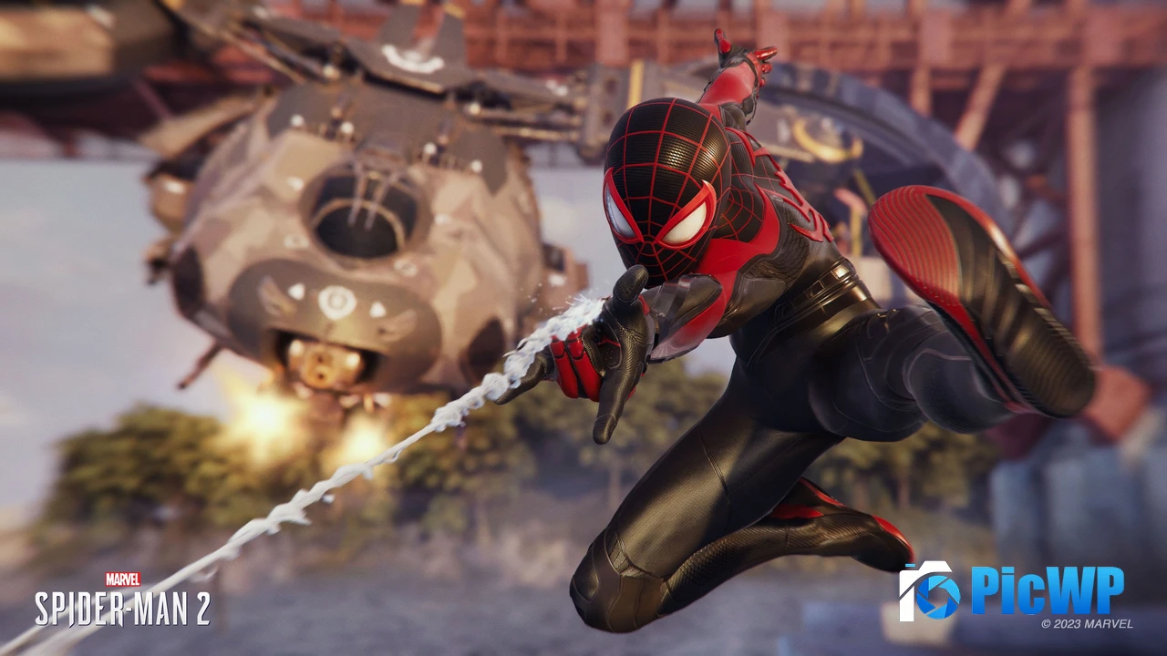 Marvel's Spider-Man 2 Upgraded suit 4K PC Wallpaper