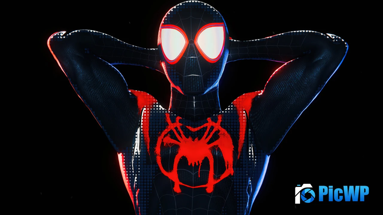 Miles Morales AMOLED 4K PC Wallpaper