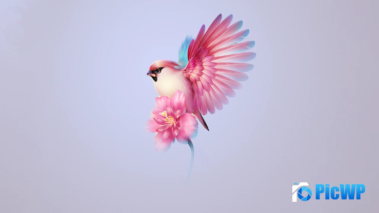 Bohemian waxwing Aesthetic 4K PC Wallpaper