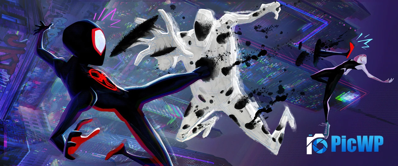 Spider-Man: Across the Spider-Verse Boss Fight 6K Wide Wallpaper
