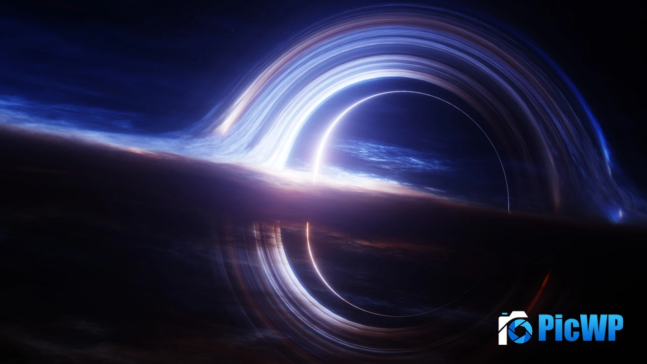 Gargantua black hole Interstellar 4K PC Wallpaper