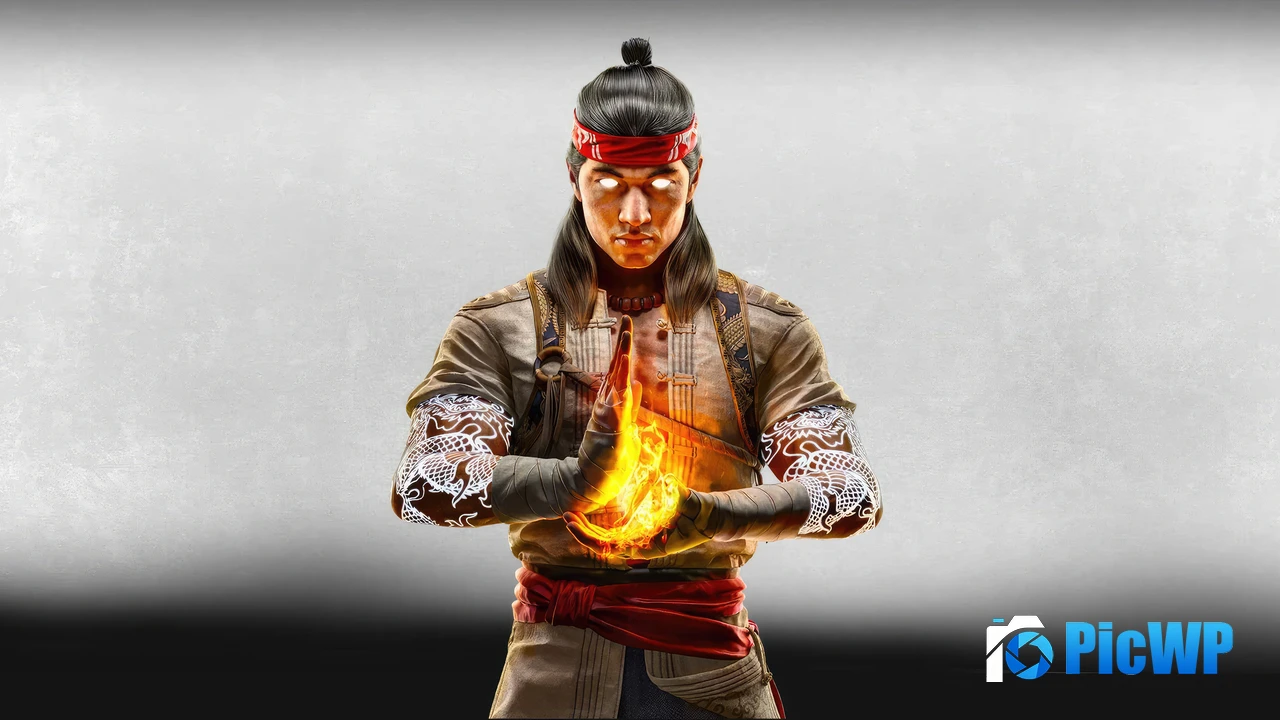 Mortal Kombat 1 Liu Kang 4K PC Wallpaper