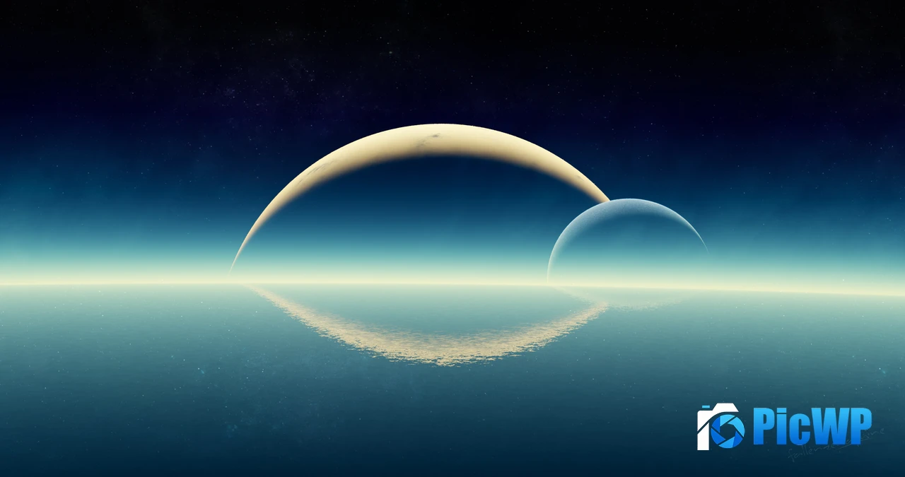 Planets Moon 5K PC Wallpaper