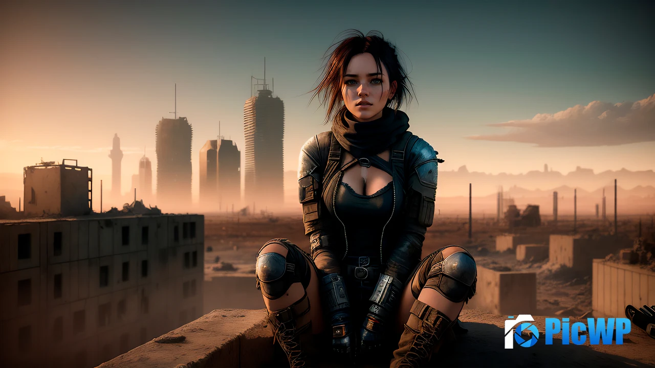 Hunter AI art 4K PC Wallpaper