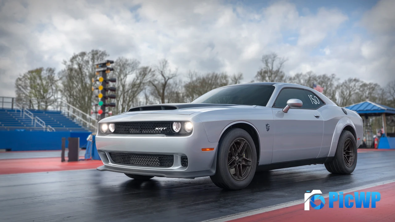 Dodge Challenger SRT Demon Muscle cars 4K PC Wallpaper