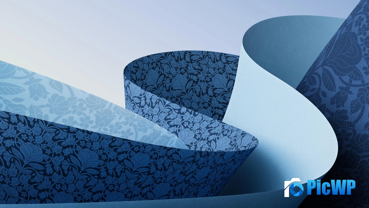 Blue abstract Abstract background 4K PC Wallpaper