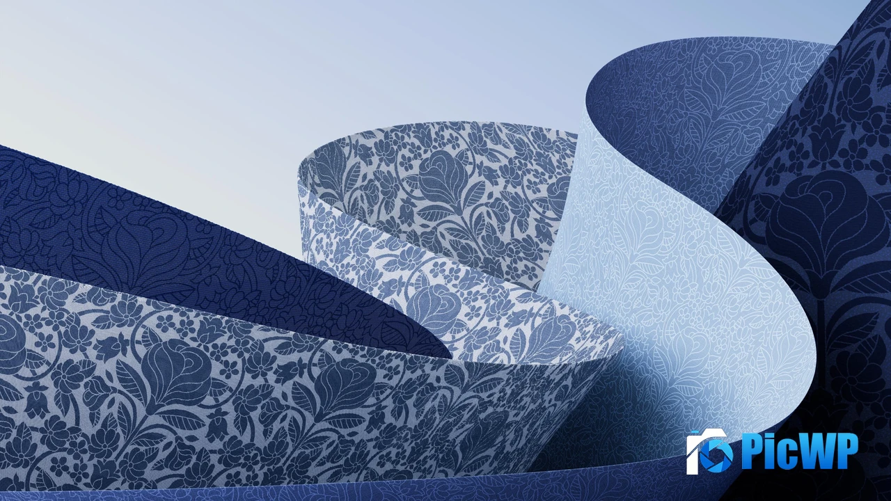 Blue abstract Surface Pro 9 4K PC Wallpaper